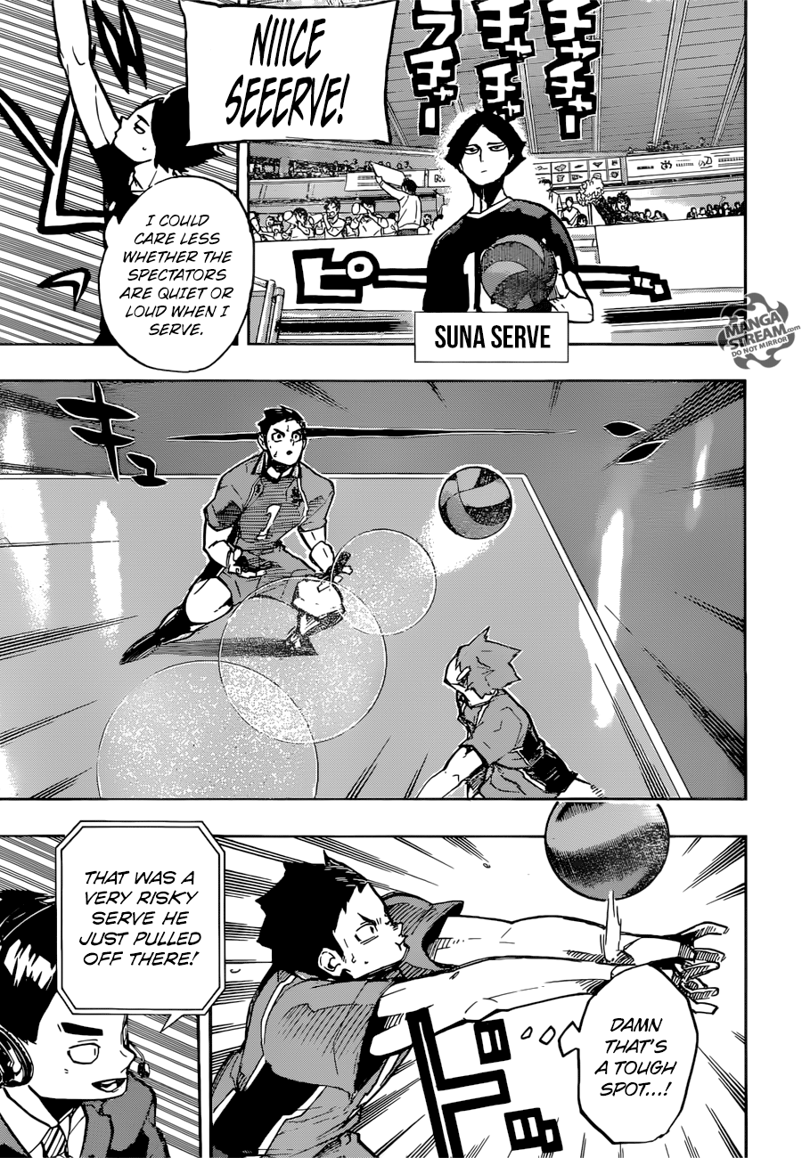 Haikyuu!! chapter 250 page 7