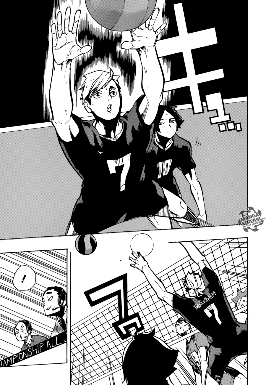 Haikyuu!! chapter 250 page 9