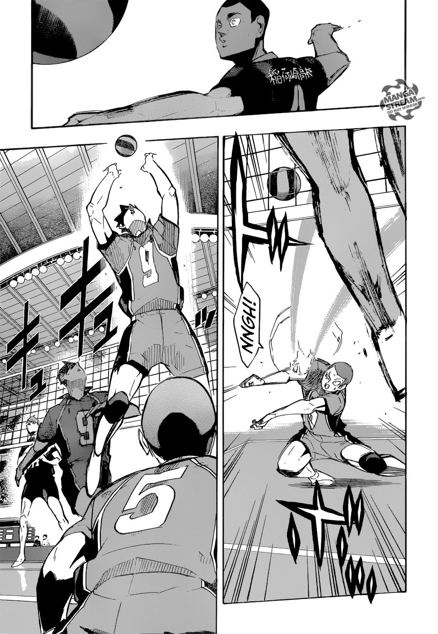 Haikyuu!! chapter 252 page 8