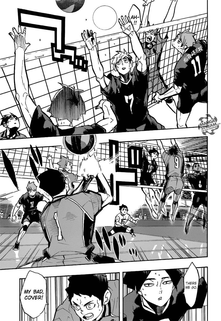 Haikyuu!! chapter 254 page 17