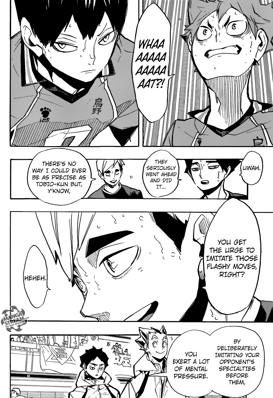 Haikyuu!! chapter 254 page 4