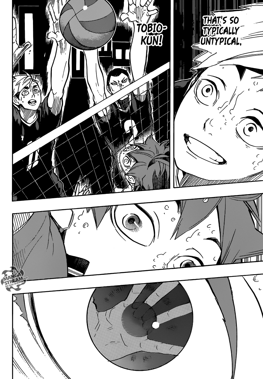 Haikyuu!! chapter 255 page 12