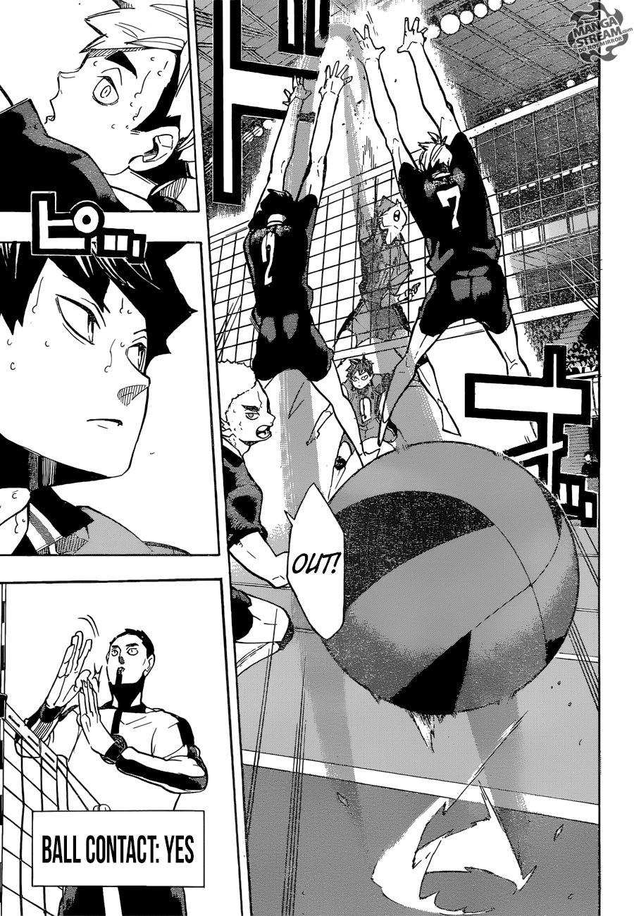 Haikyuu!! chapter 255 page 13