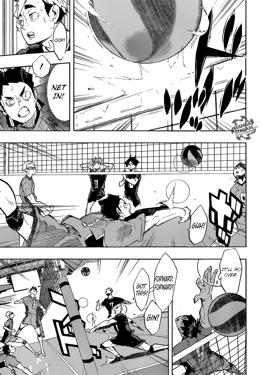 Haikyuu!! chapter 255 page 17