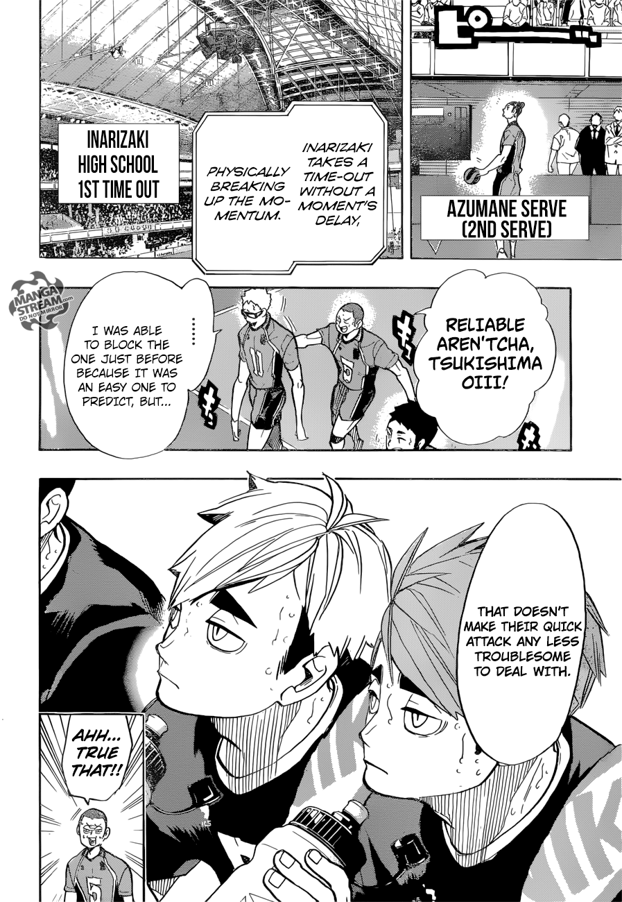 Haikyuu!! chapter 256 page 12