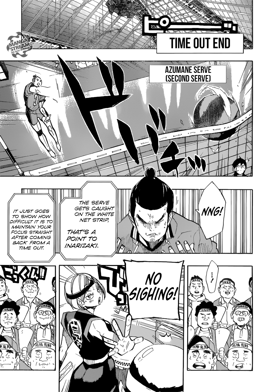 Haikyuu!! chapter 256 page 13