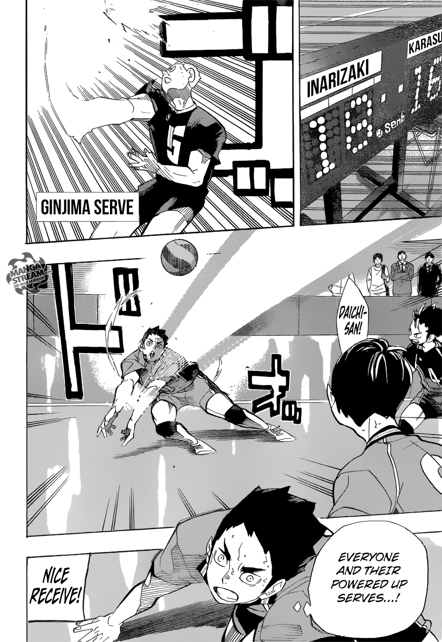 Haikyuu!! chapter 256 page 14