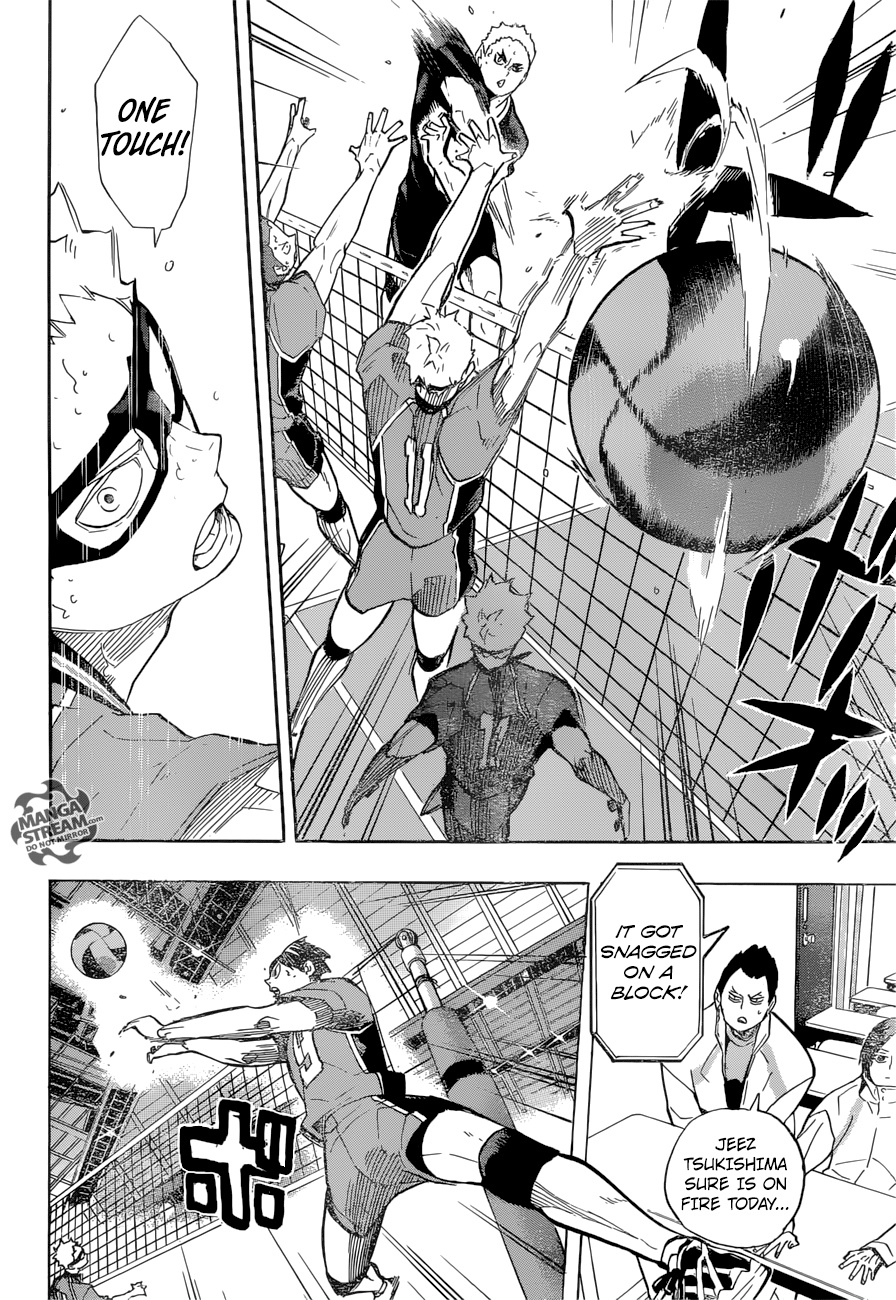 Haikyuu!! chapter 256 page 8