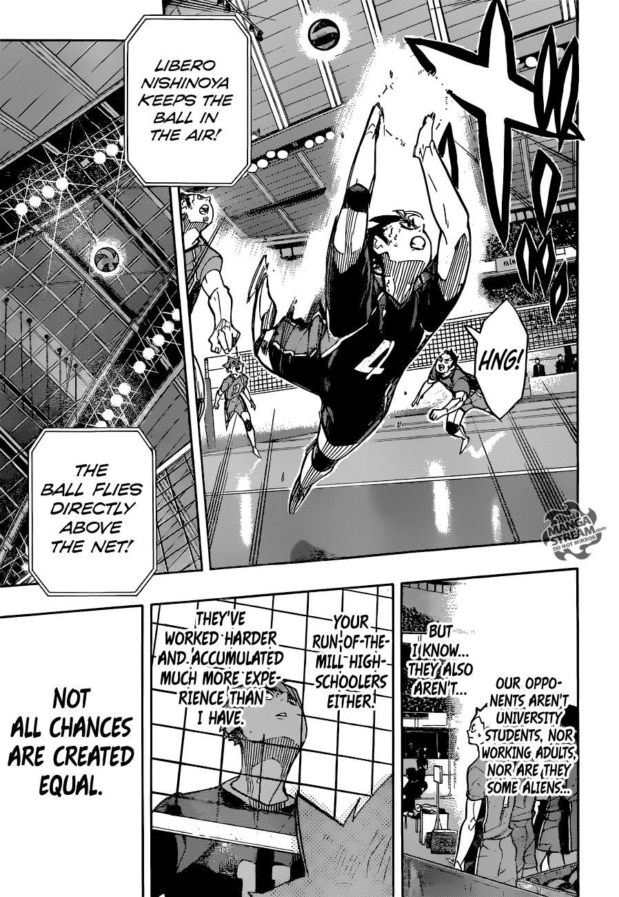 Haikyuu!! chapter 257 page 16