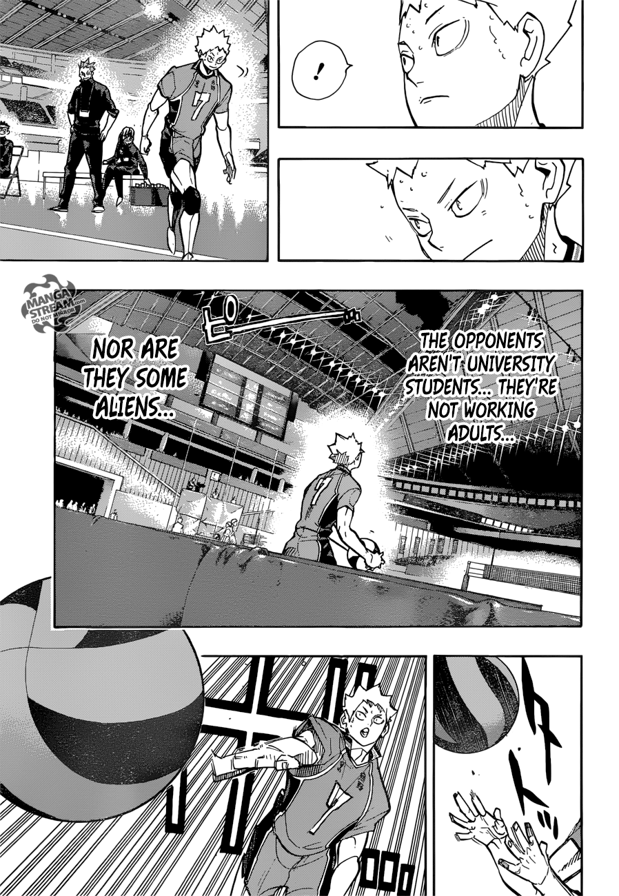 Haikyuu!! chapter 257 page 5