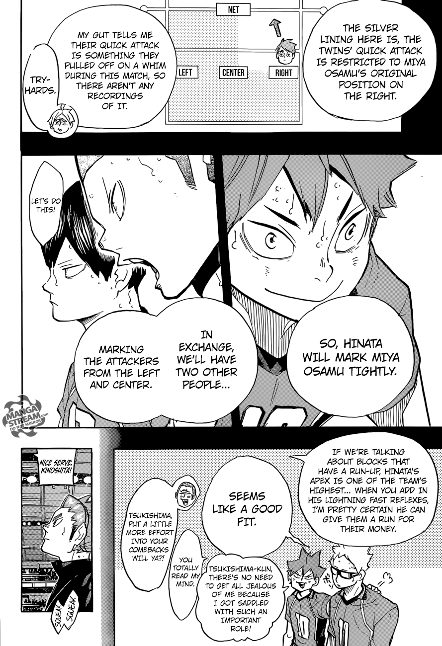 Haikyuu!! chapter 257 page 8