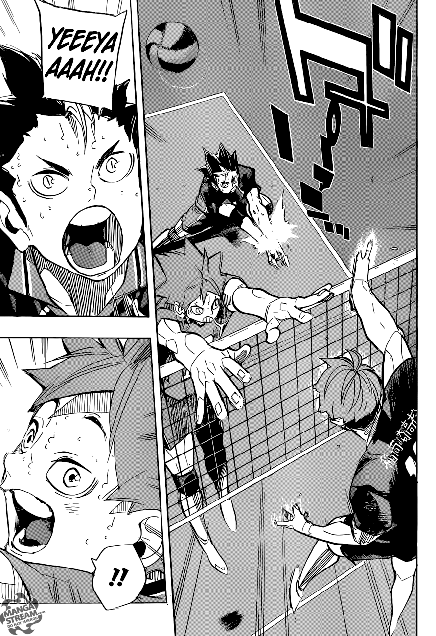 Haikyuu!! chapter 258 page 17