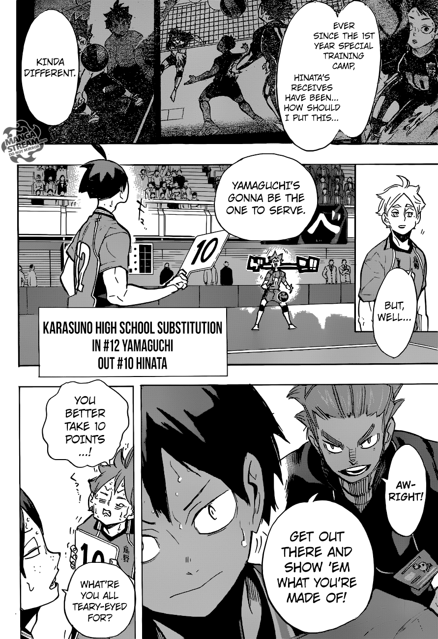 Haikyuu!! chapter 259 page 18