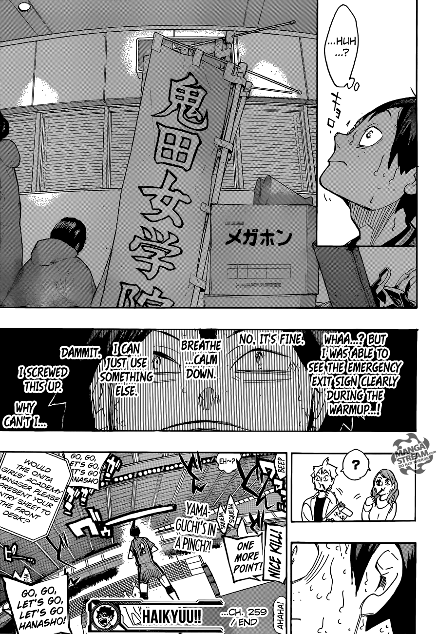 Haikyuu!! chapter 259 page 21