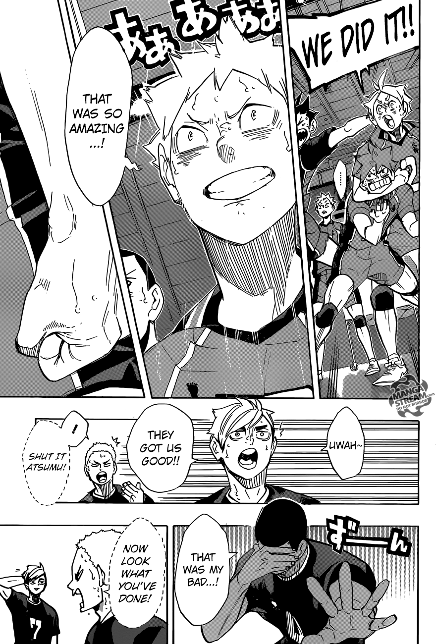 Haikyuu!! chapter 260 page 11