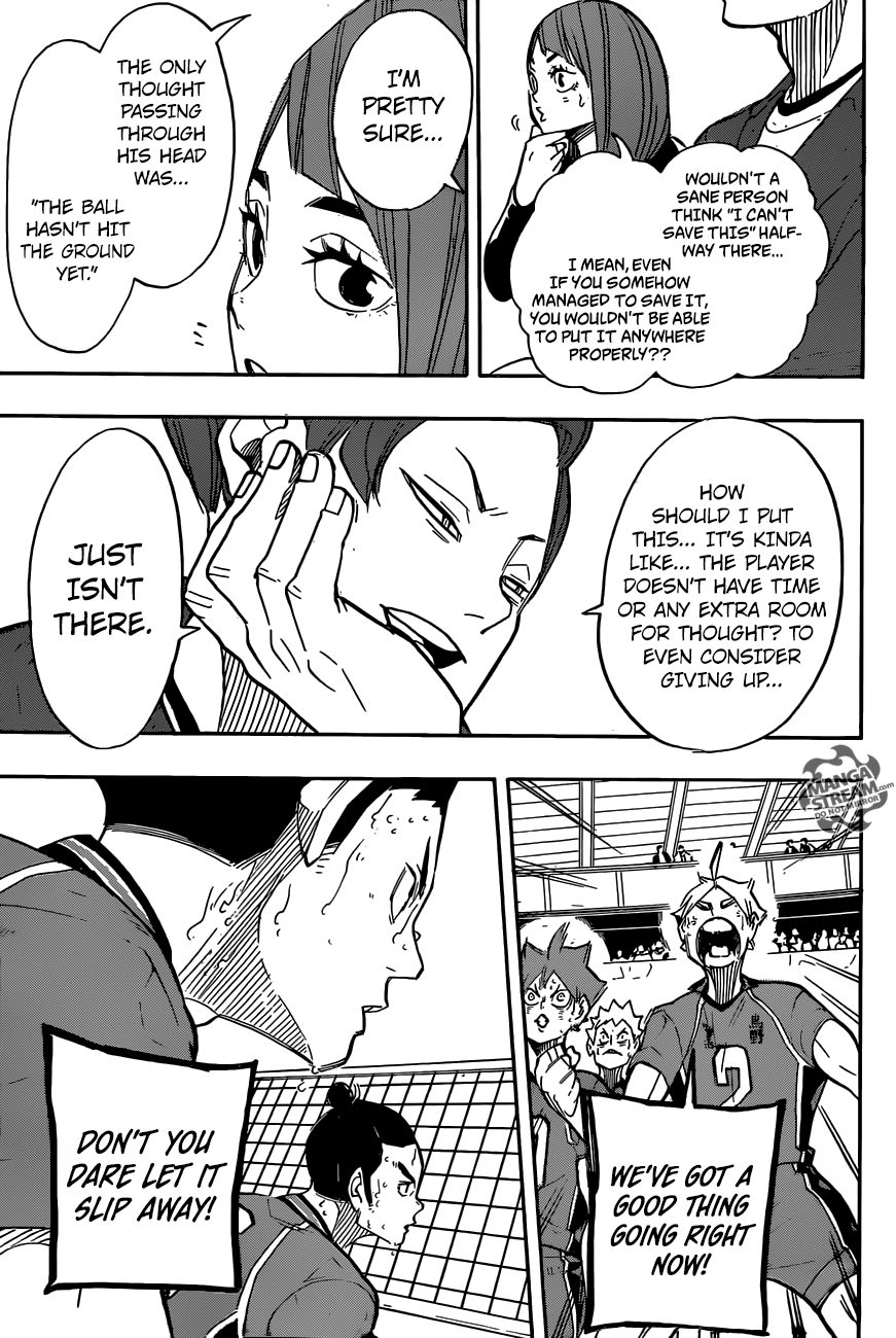 Haikyuu!! chapter 260 page 15