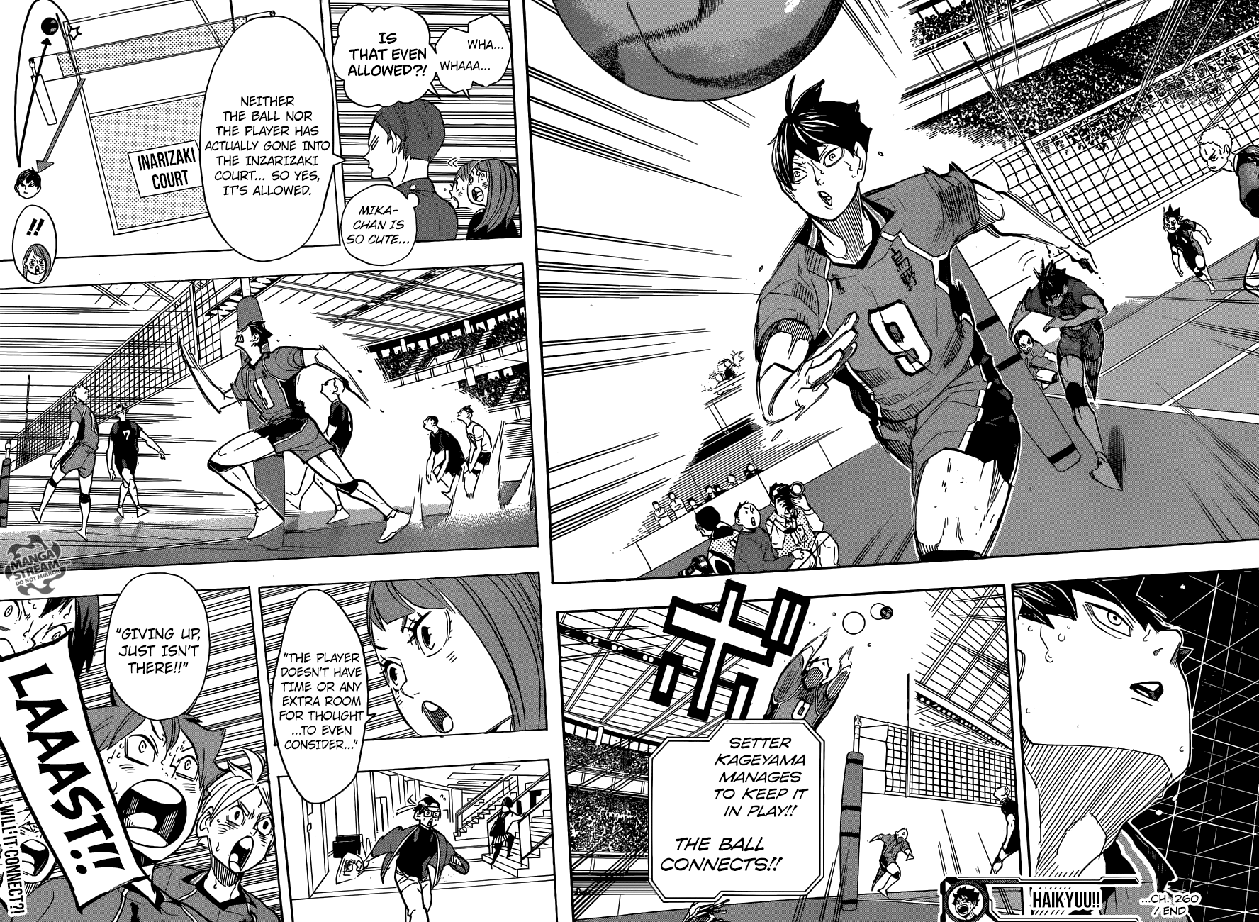 Haikyuu!! chapter 260 page 18