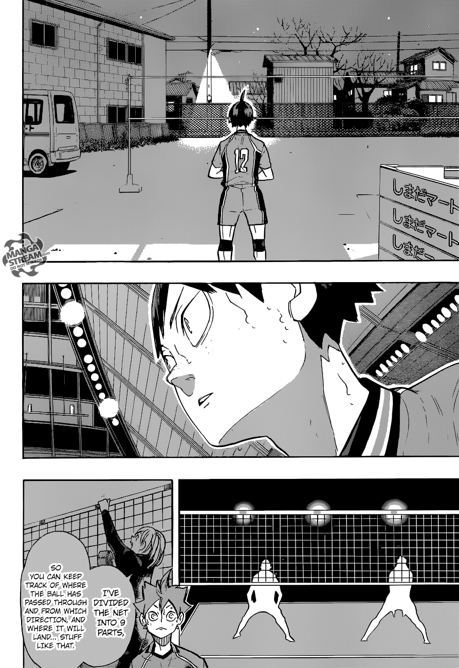 Haikyuu!! chapter 260 page 6