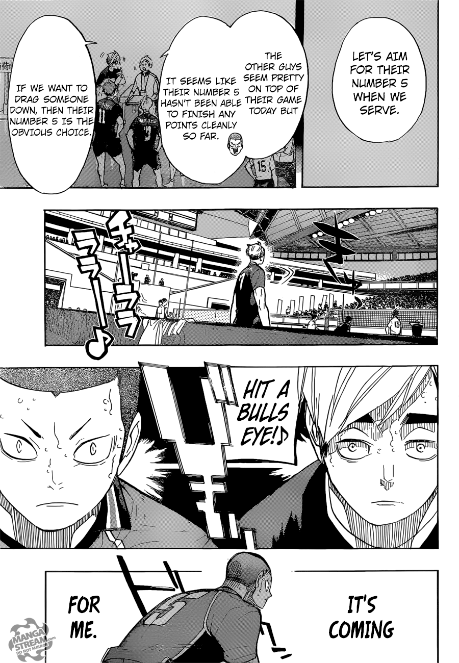 Haikyuu!! chapter 261 page 11