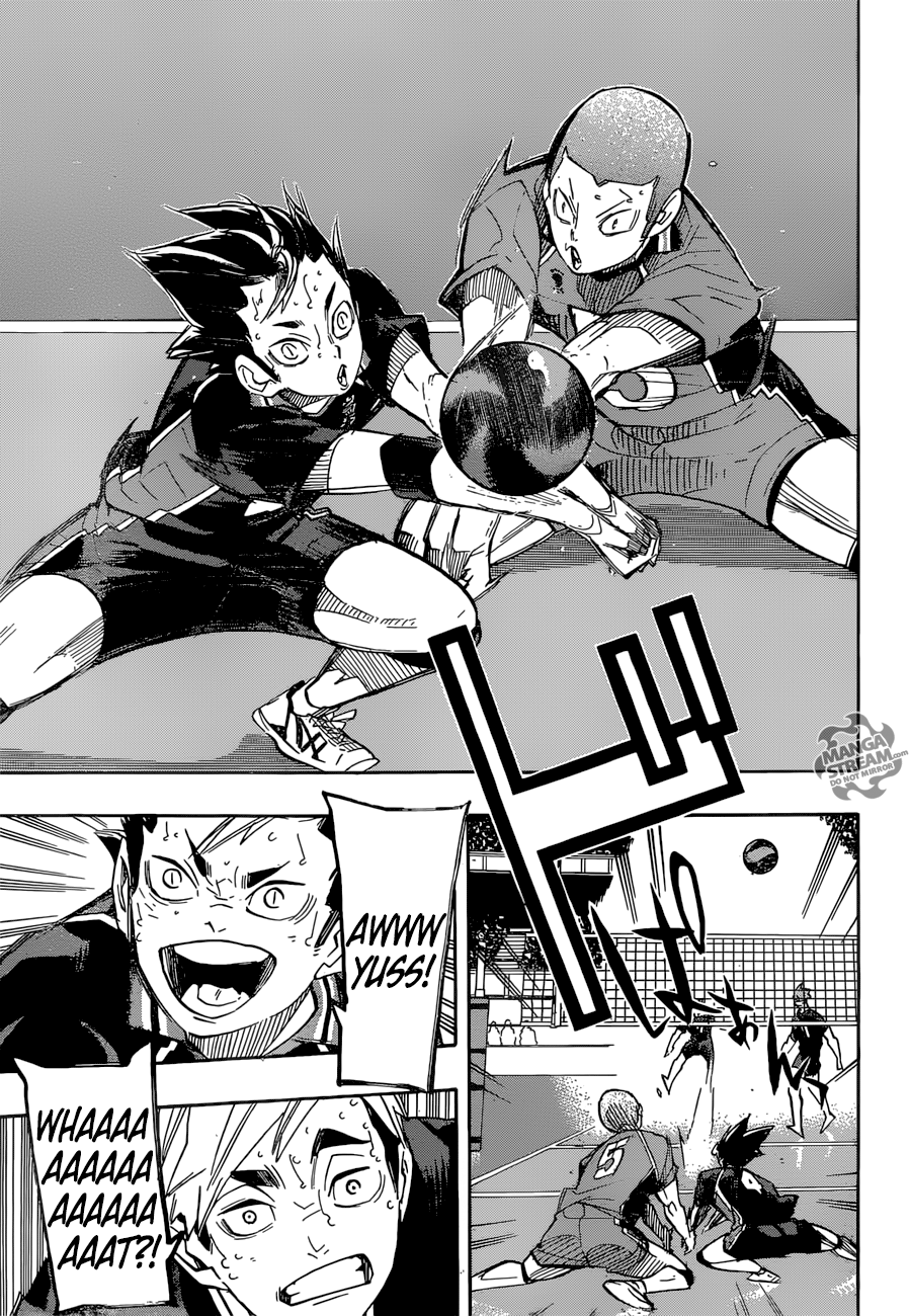 Haikyuu!! chapter 261 page 13