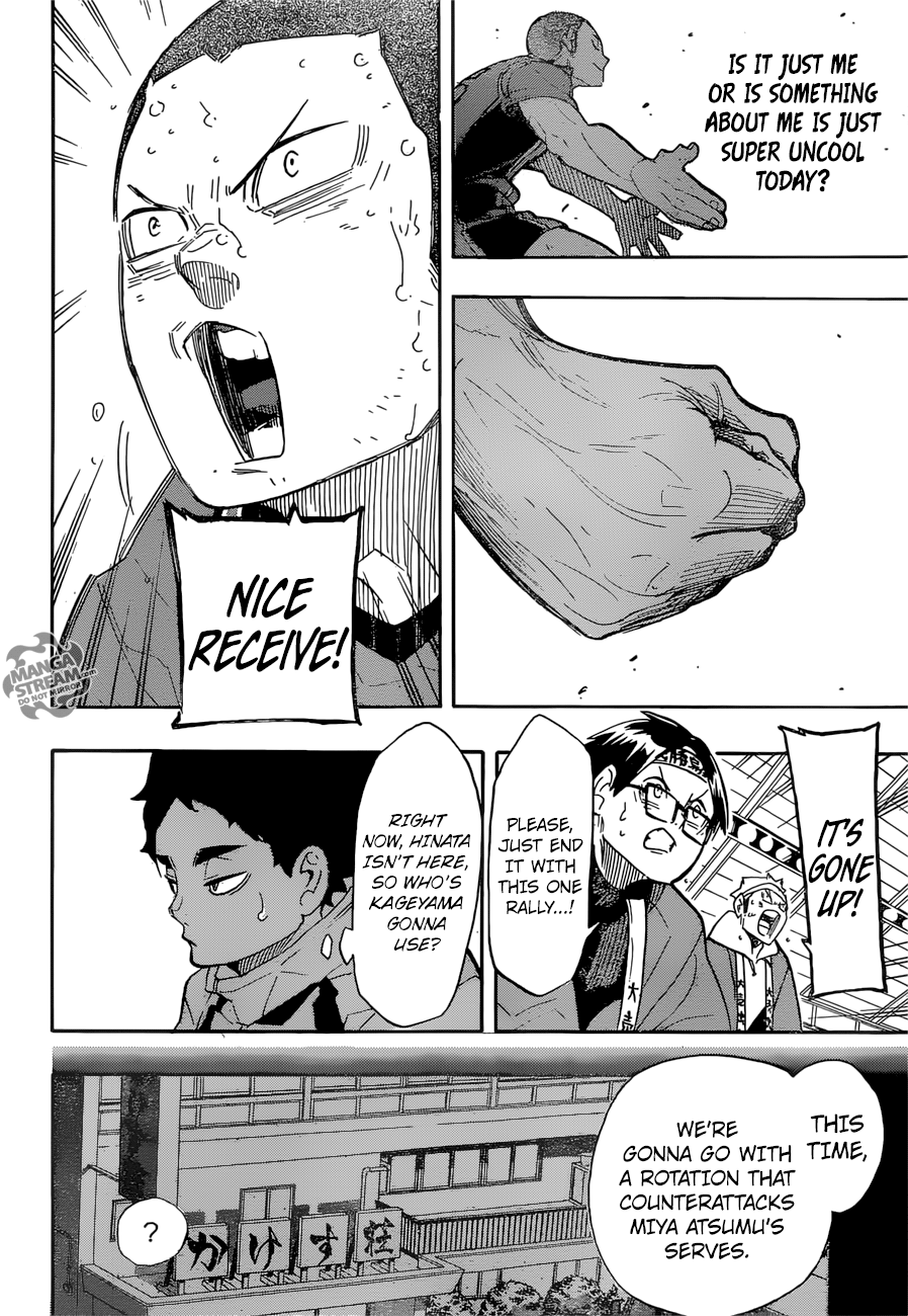 Haikyuu!! chapter 261 page 14