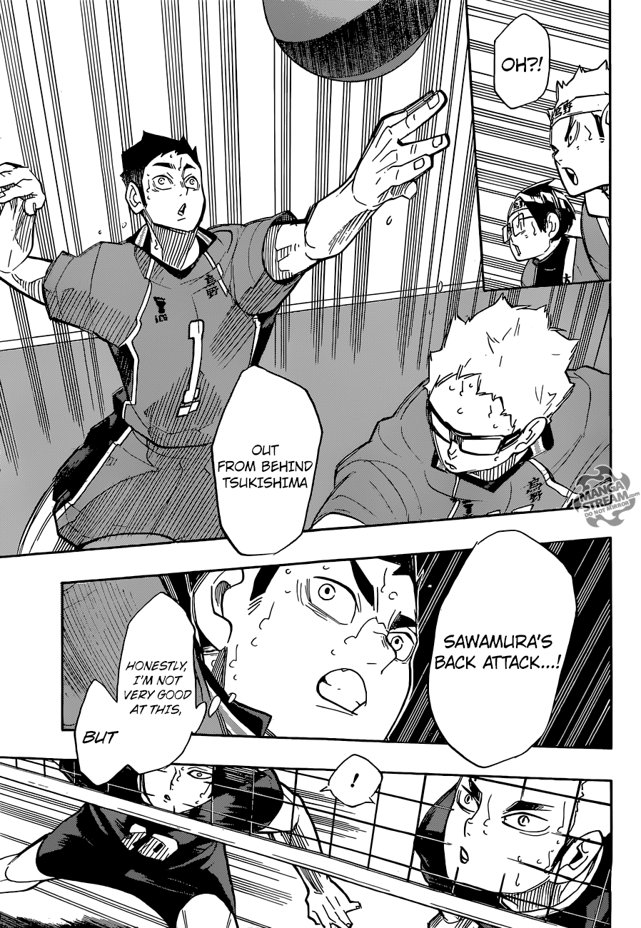 Haikyuu!! chapter 261 page 17