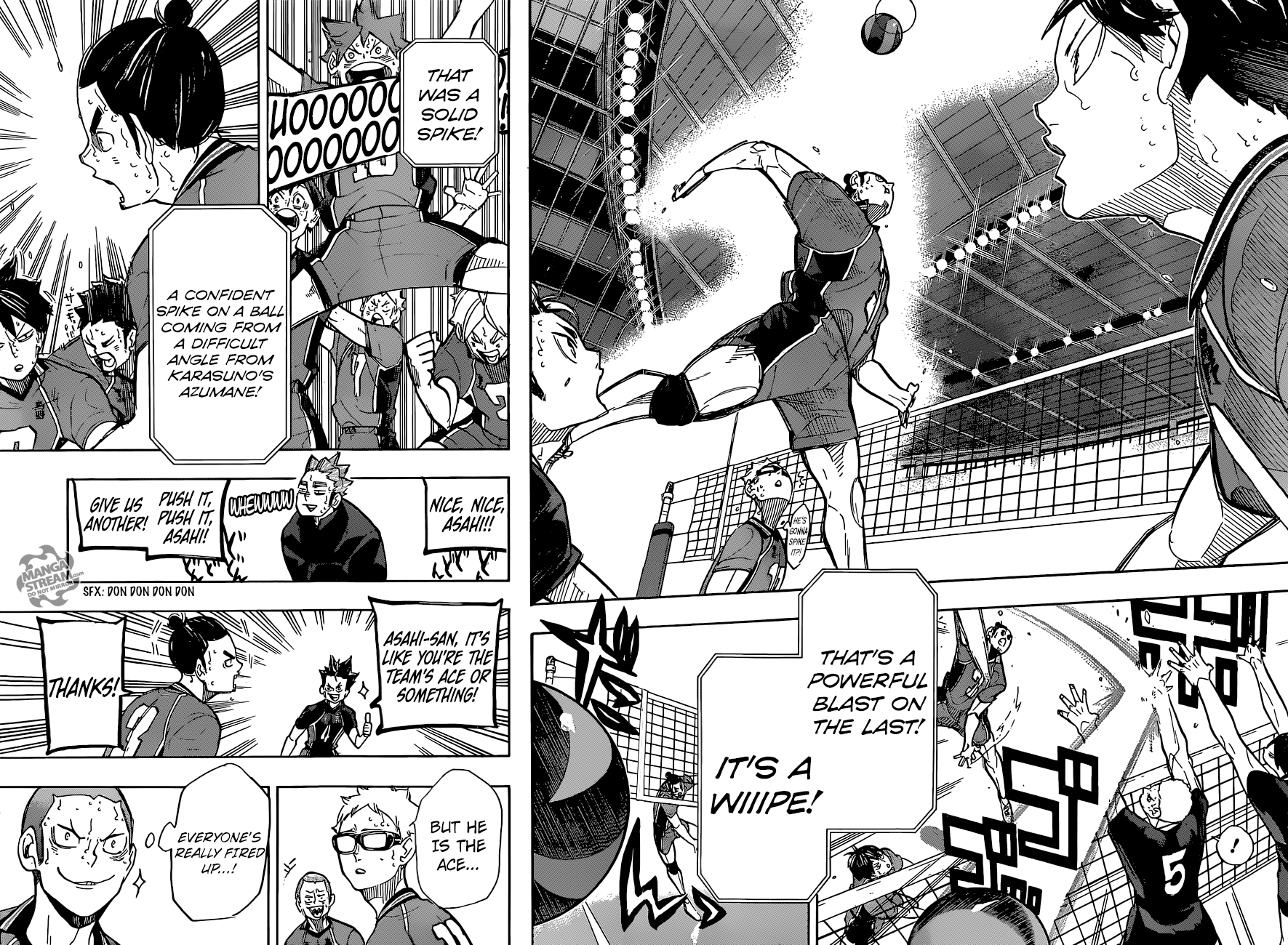 Haikyuu!! chapter 261 page 3