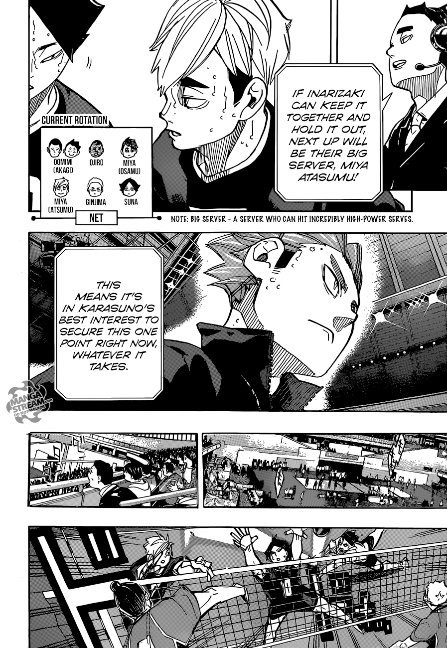 Haikyuu!! chapter 261 page 6