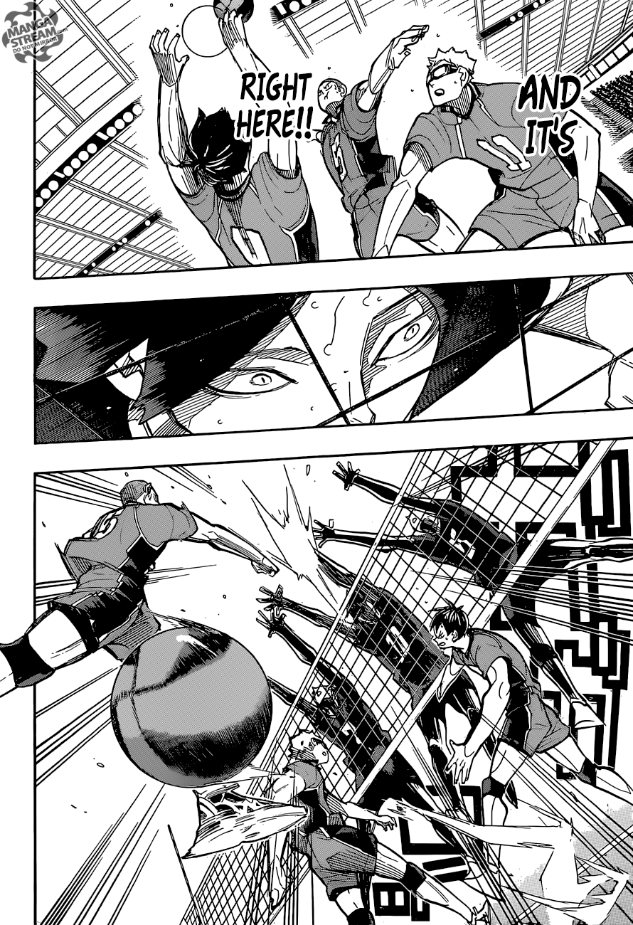 Haikyuu!! chapter 261 page 8