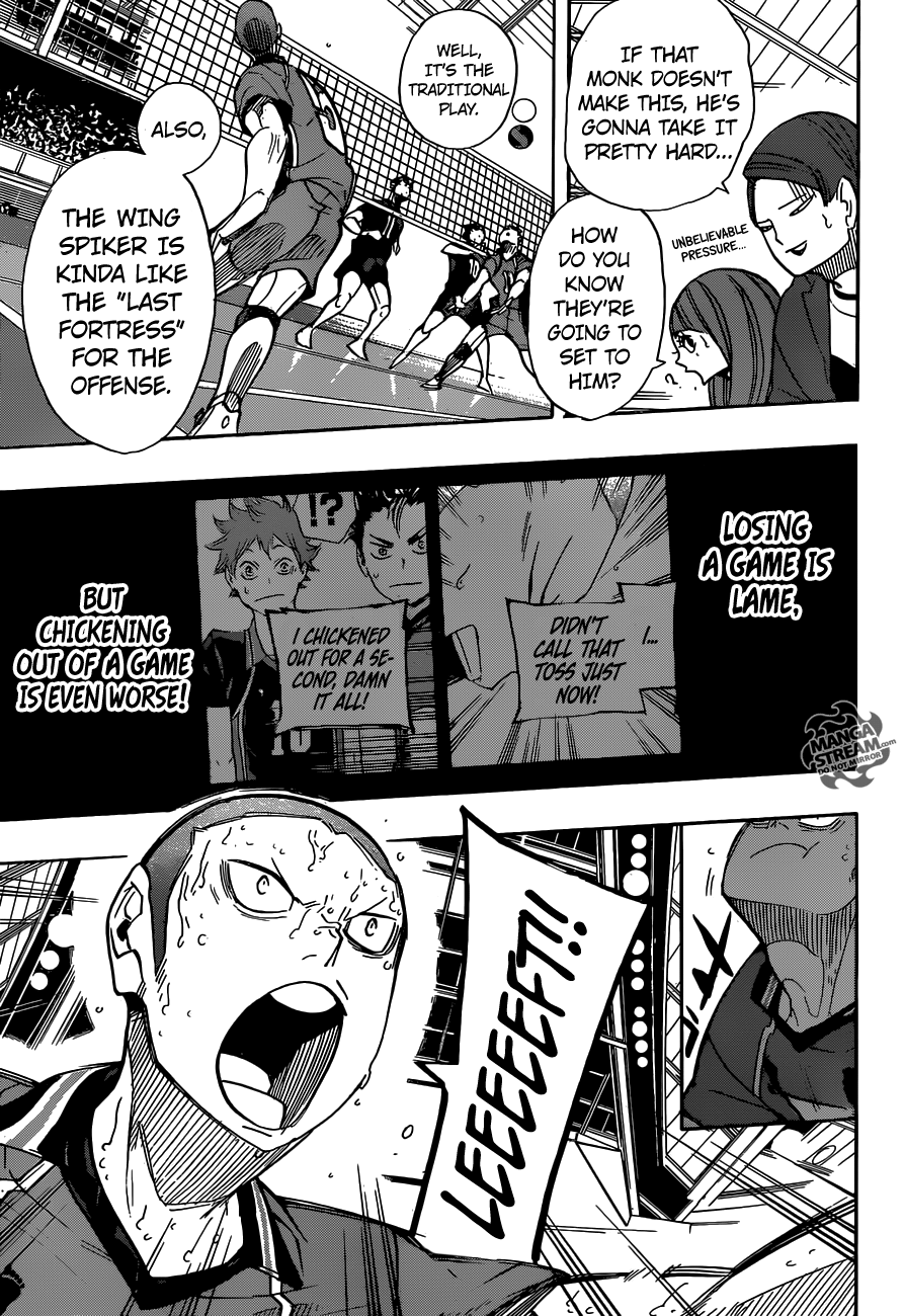 Haikyuu!! chapter 263 page 8