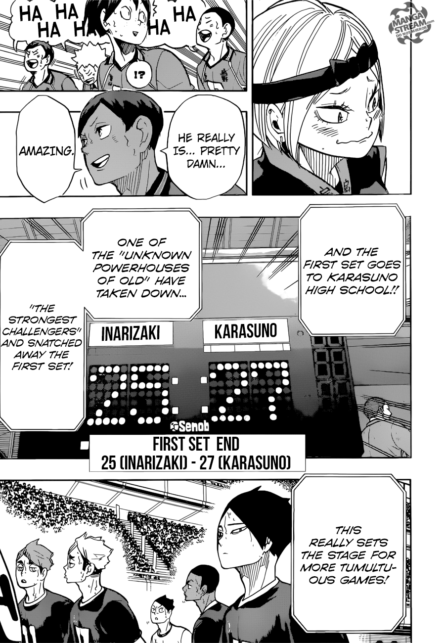 Haikyuu!! chapter 264 page 16