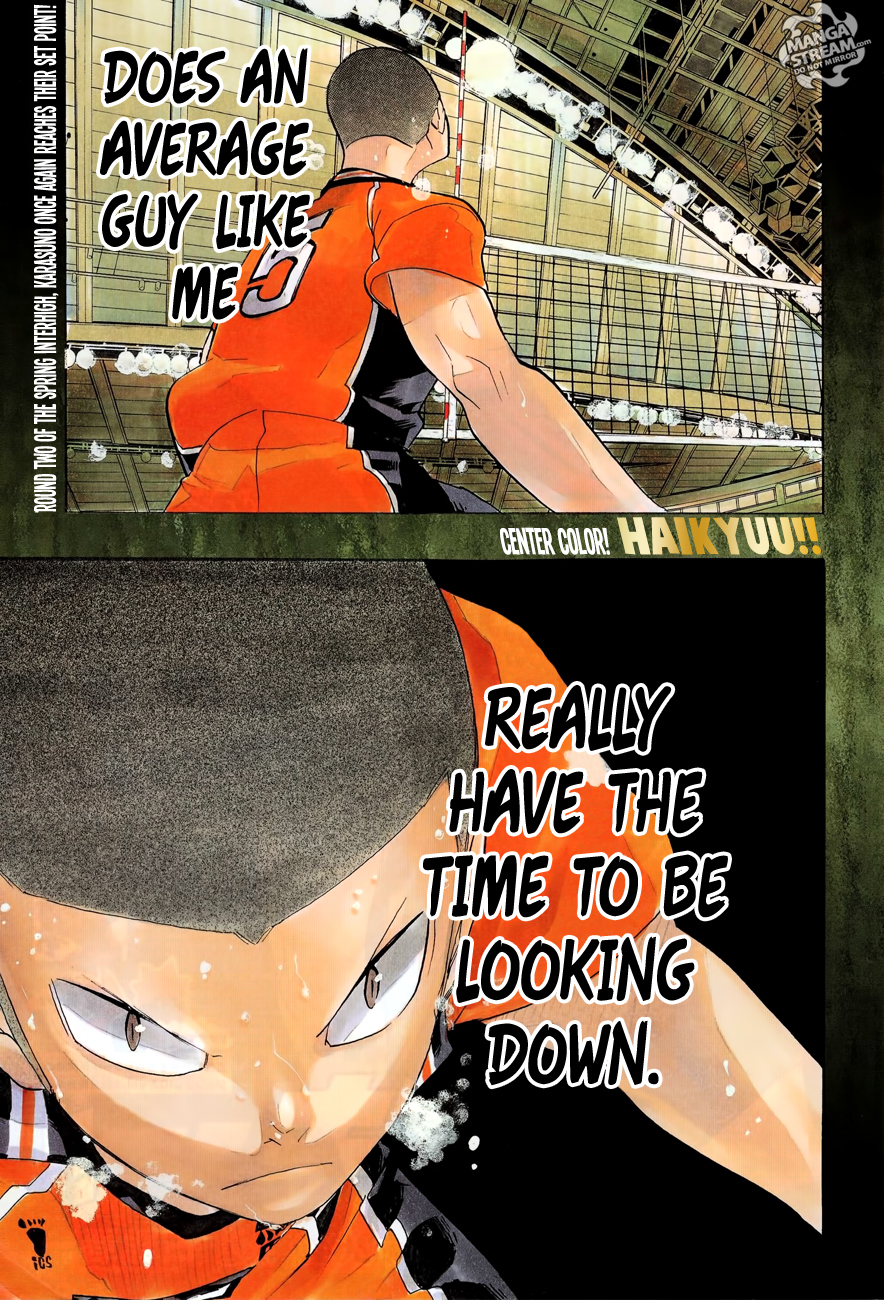 Haikyuu!! chapter 264 page 3