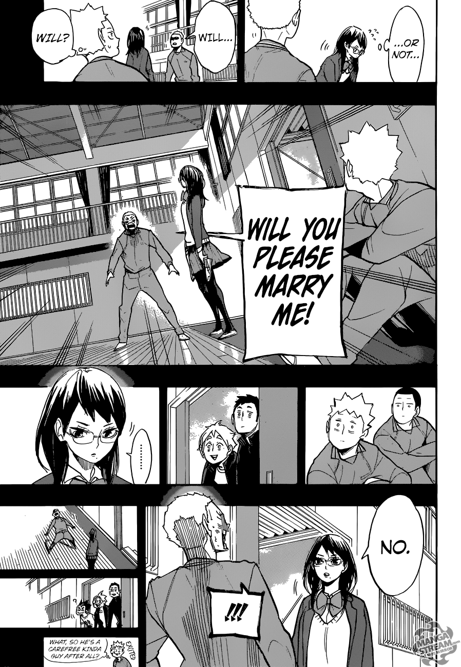 Haikyuu!! chapter 264 page 9