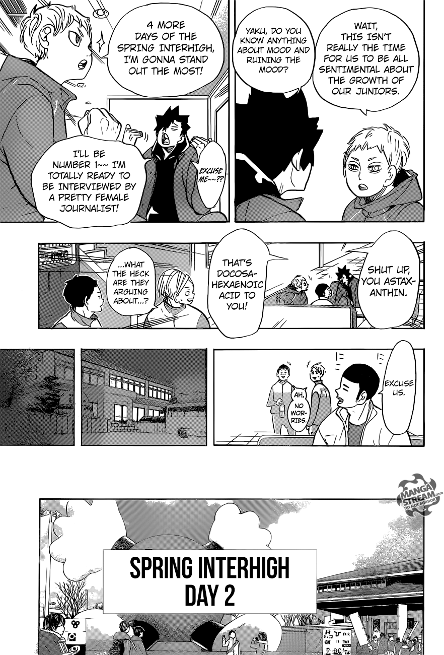Haikyuu!! chapter 265 page 11
