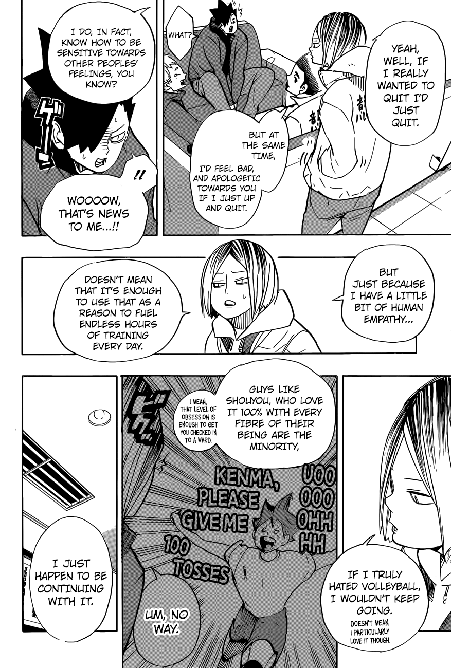 Haikyuu!! chapter 265 page 6