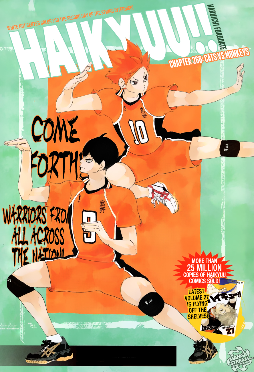 Haikyuu!! chapter 266 page 1