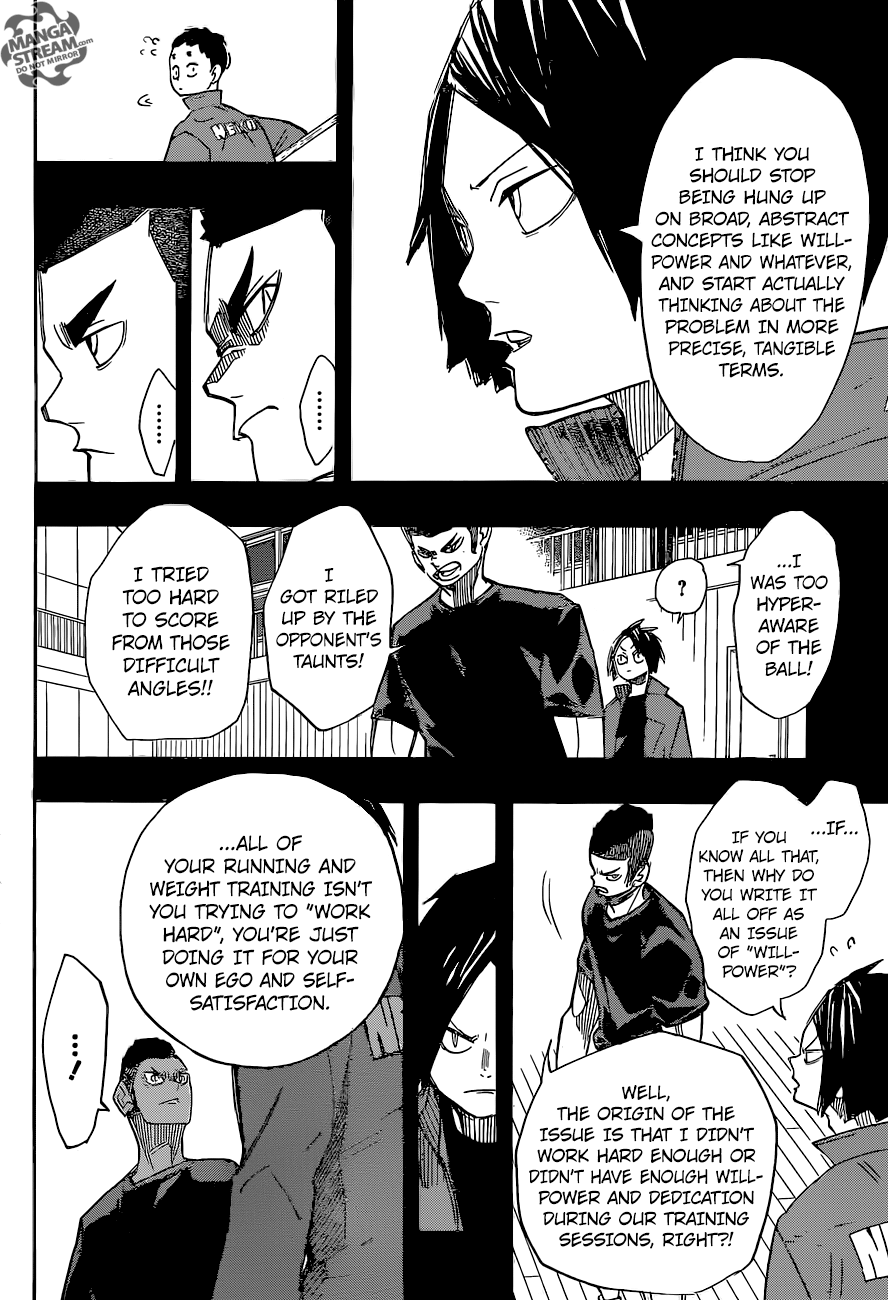 Haikyuu!! chapter 266 page 10
