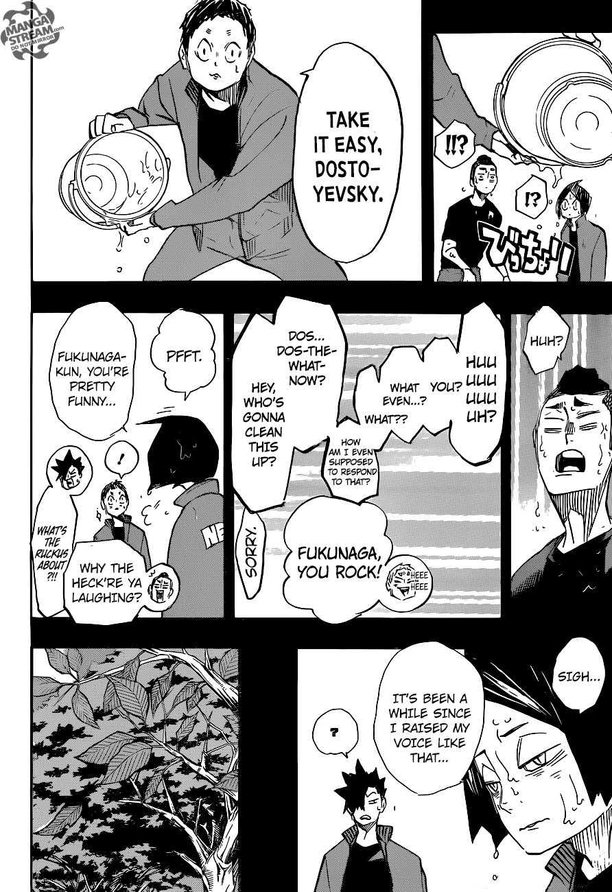 Haikyuu!! chapter 266 page 12