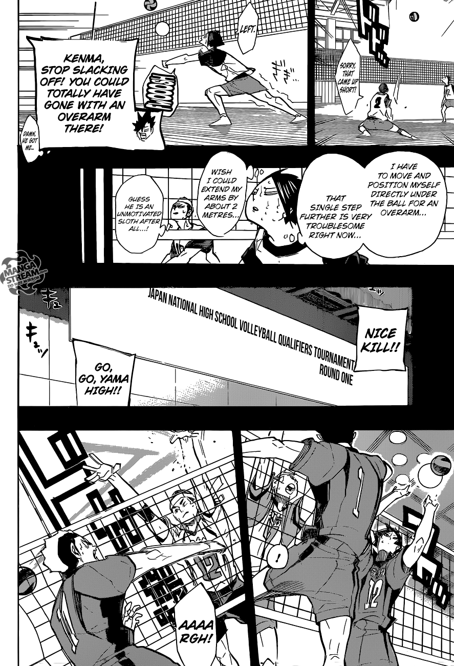 Haikyuu!! chapter 266 page 14