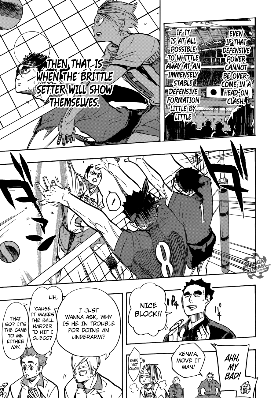 Haikyuu!! chapter 266 page 17