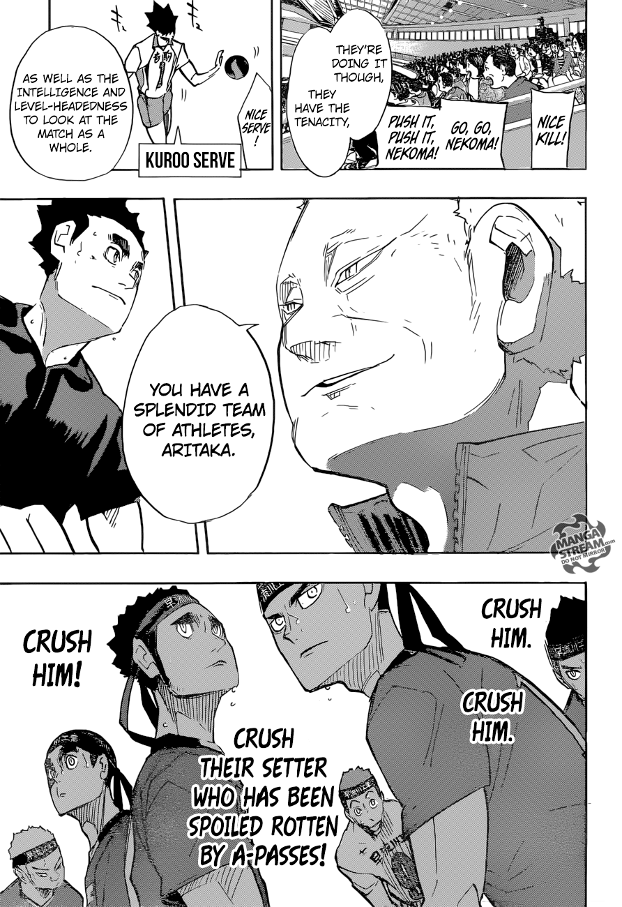 Haikyuu!! chapter 266 page 19