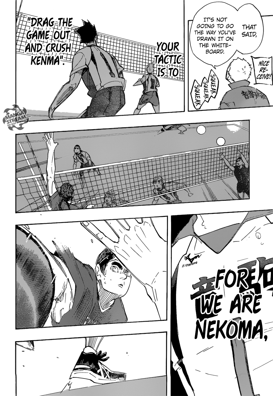 Haikyuu!! chapter 266 page 20