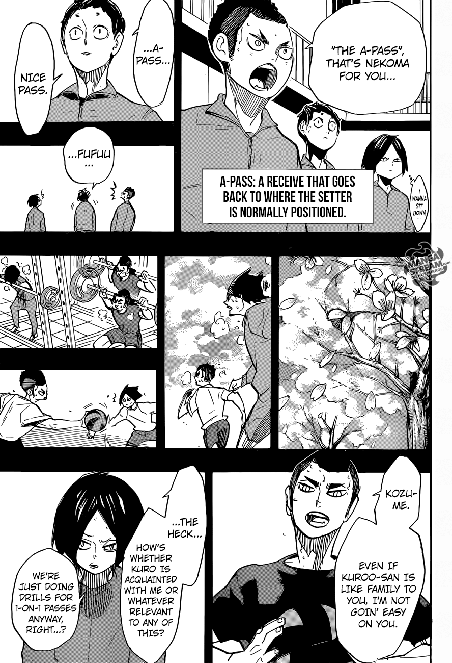 Haikyuu!! chapter 266 page 5