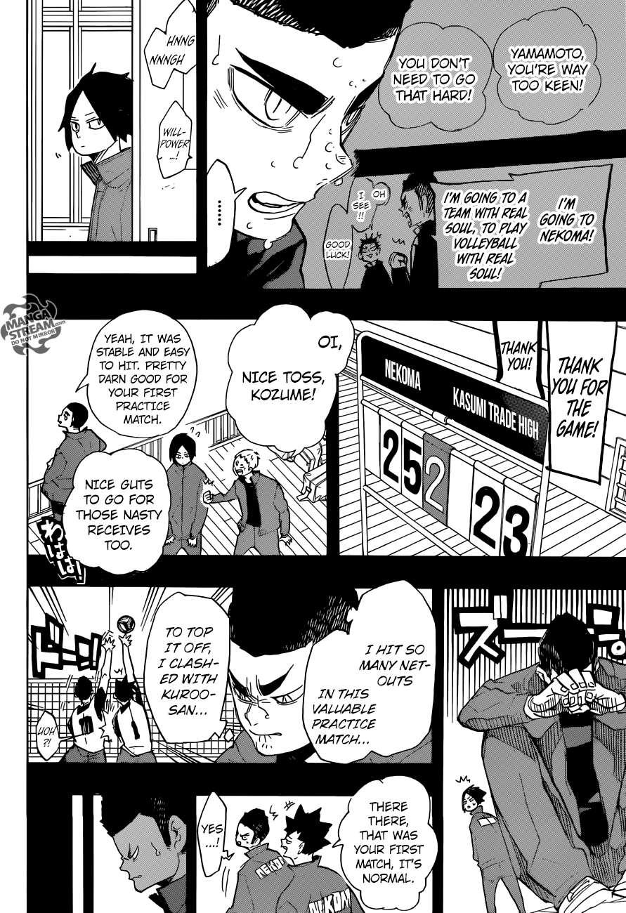 Haikyuu!! chapter 266 page 8