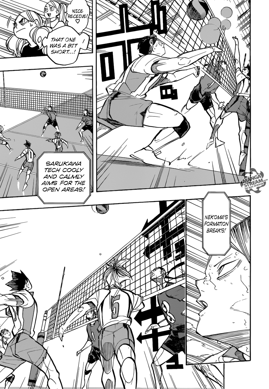 Haikyuu!! chapter 267 page 14
