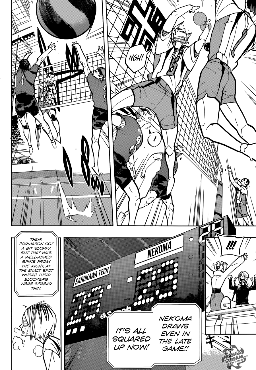 Haikyuu!! chapter 267 page 15