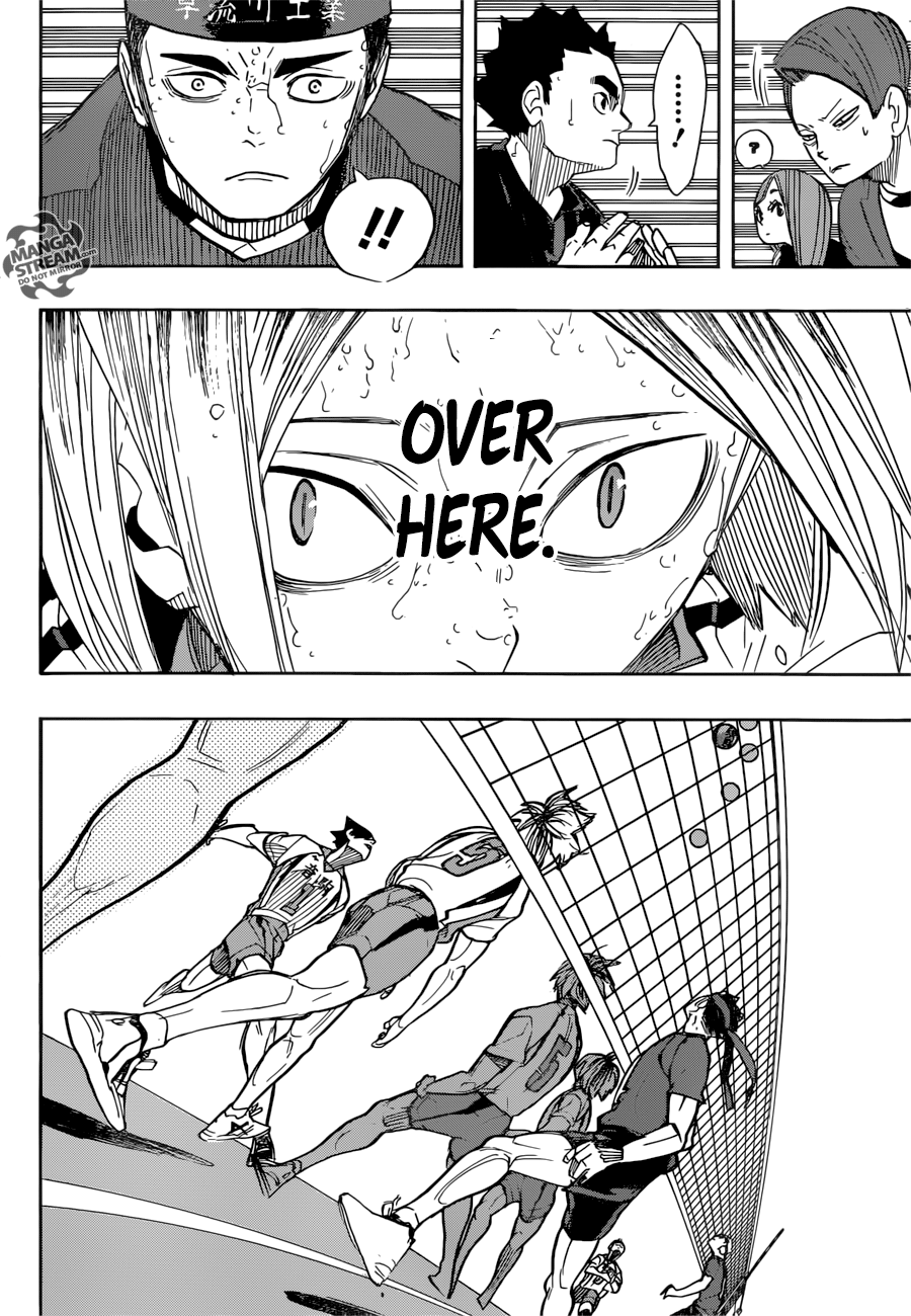 Haikyuu!! chapter 267 page 17
