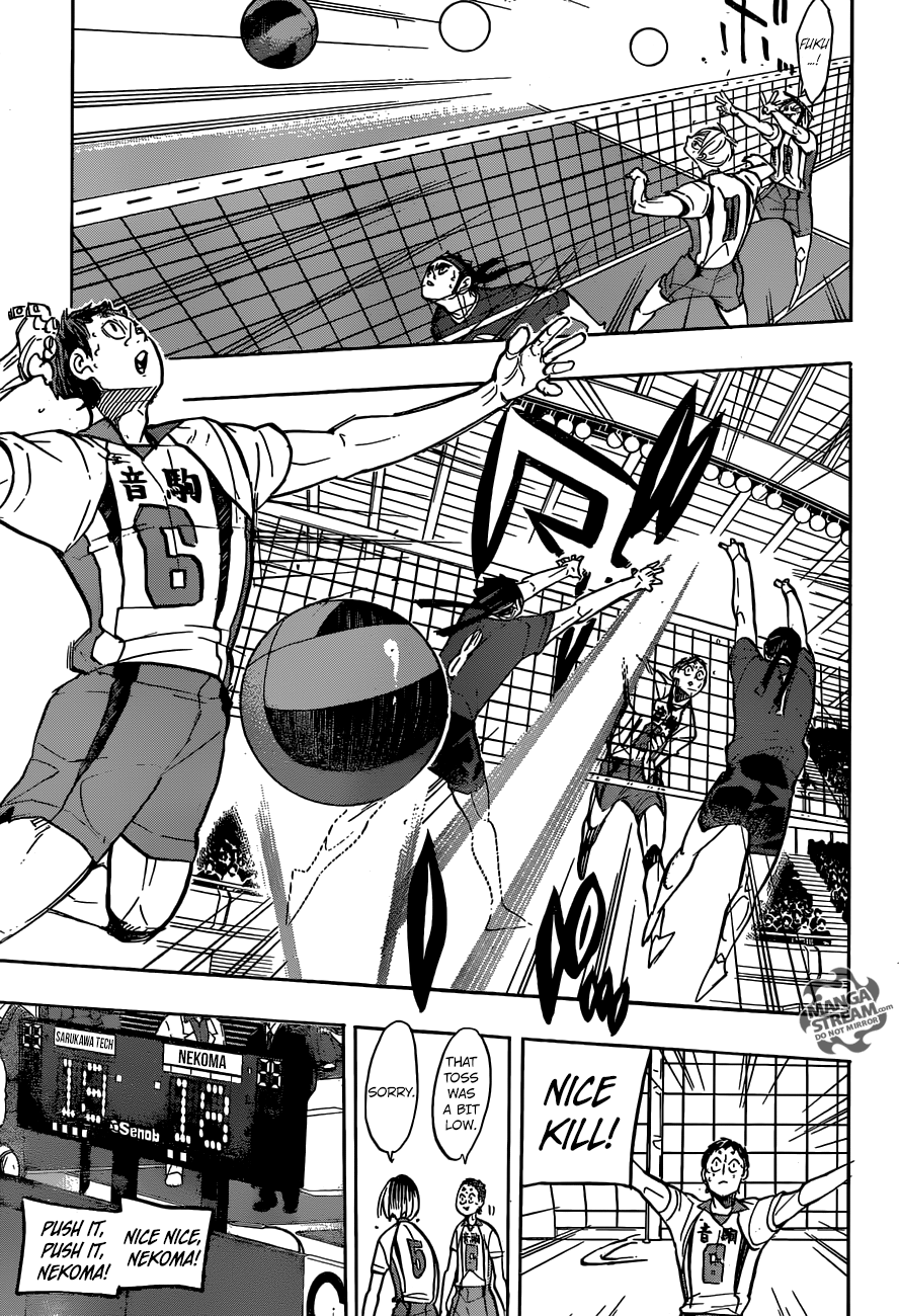Haikyuu!! chapter 267 page 4