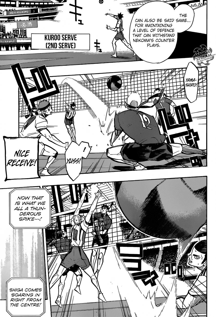 Haikyuu!! chapter 267 page 6