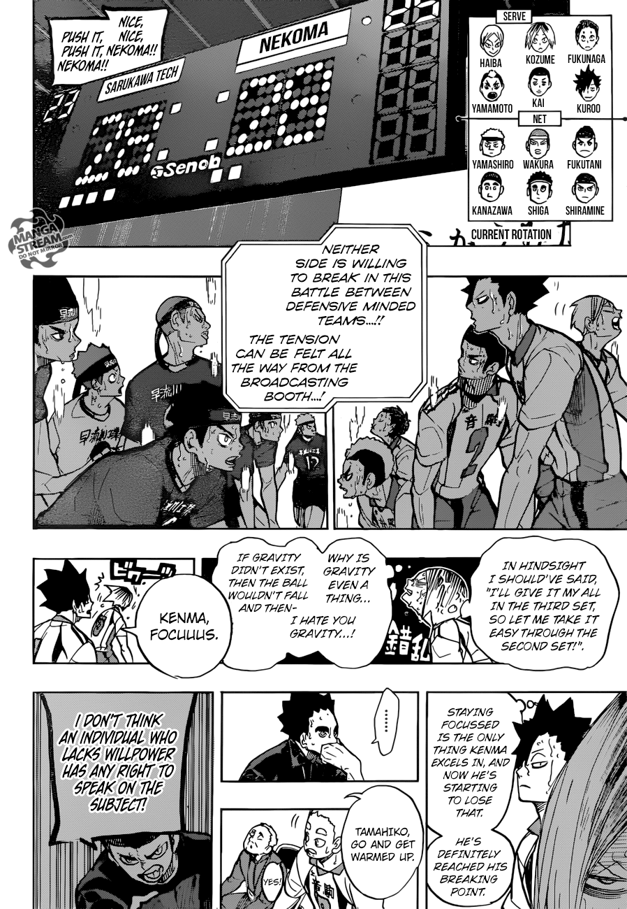 Haikyuu!! chapter 268 page 12